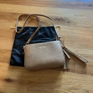 White Elm Ara Crossbody Almond